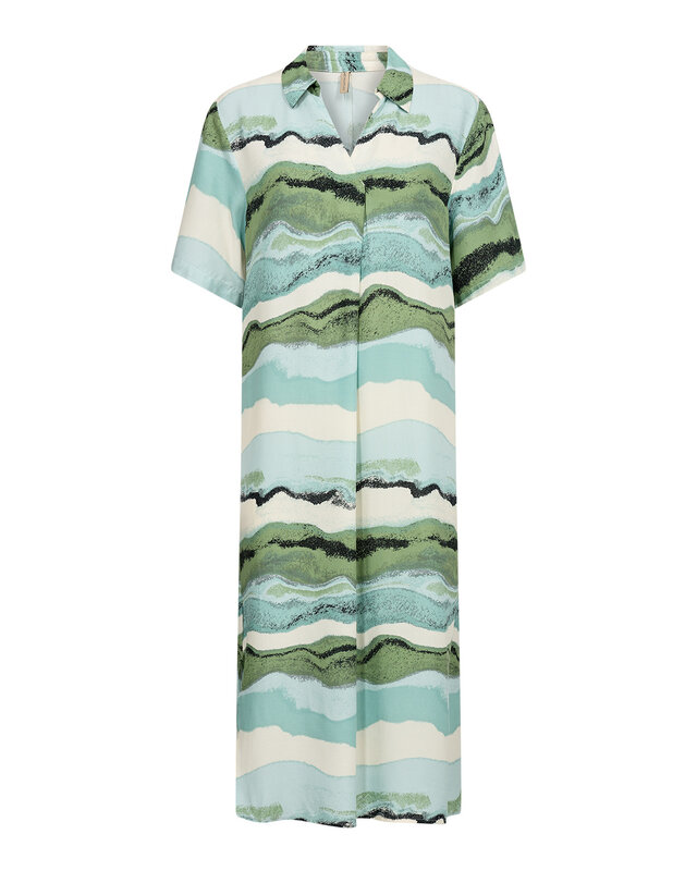 Soyaconcept Jurk Elsbet 3 - Aqua Combi