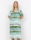 Soyaconcept Kleid Elsbet 3 - Aqua Combi