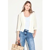 Bolero Shirtjacket - Vanilla White