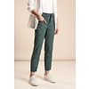 Joggpants Linen - Deep Leafy Green