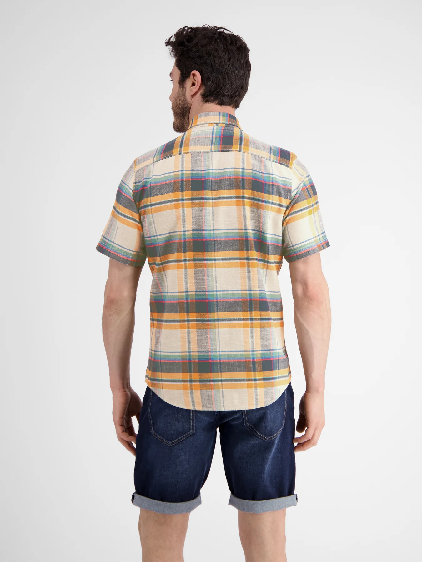 Lerros Short Sleeve Shirt with Print - Mango