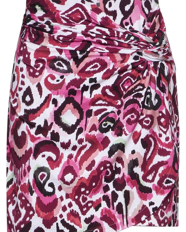 Cecil Skirt-Short mit Print - Bloomy Pink