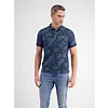 Poloshirt met Bloemenprint - Space Blue