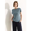 T-Shirt met Print - Dark Petrol Blue