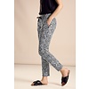 Travel Broek met Print Bonny - Black