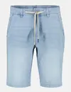 Lerros Lichte Denim Bermuda - Light Blue Used Wash