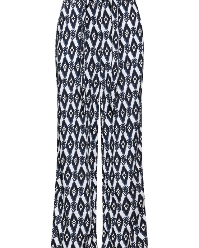 Cecil Hose mit Print Neele - Vanilla White