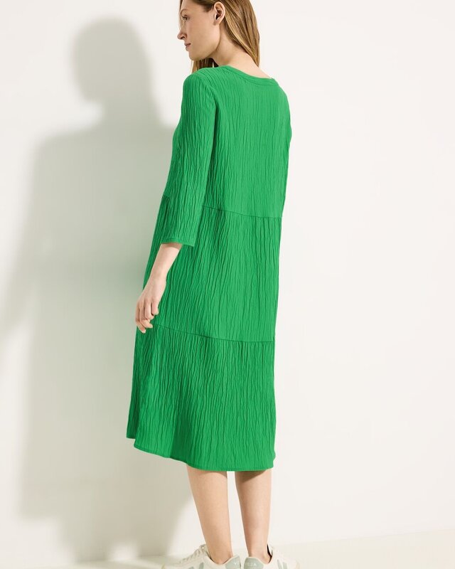 Cecil Tunic Dress with Structure - Fresh Apple Green