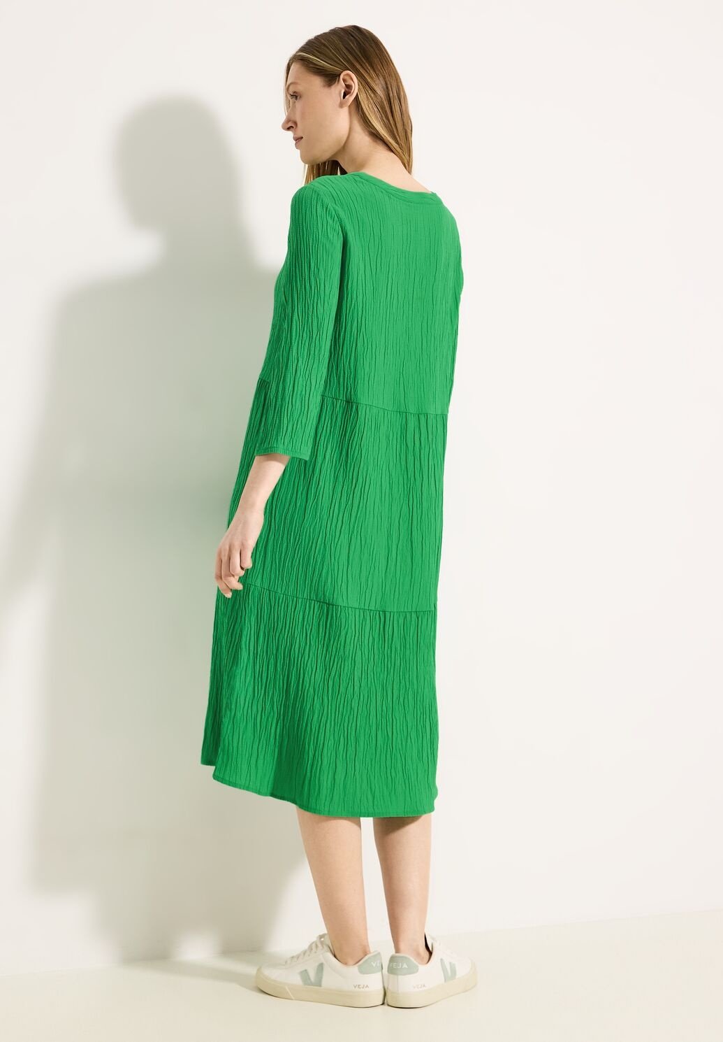 Cecil Tuniekjurk met Structuur - Fresh Apple Green