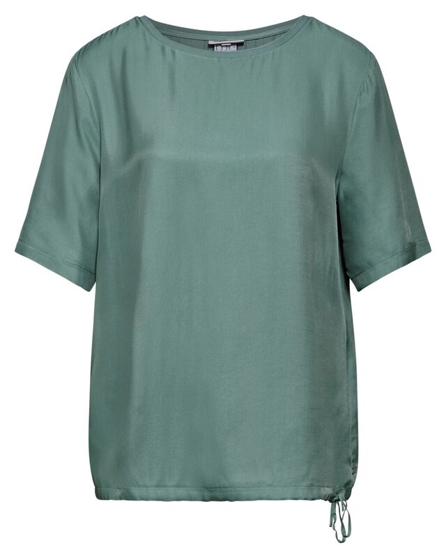 Street One Shirt with Drawstring - Seafoam Green