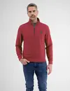 Lerros Sweatpullover mit Struktur - Deep Garnet Red