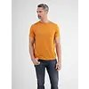 T-Shirt with Round Neckline - Pumpkin Orange