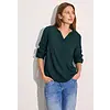 Blouse met Omslag - Fir Green