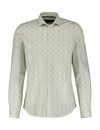 Lerros Stretch Shirt AOP Print - Chilled Olive