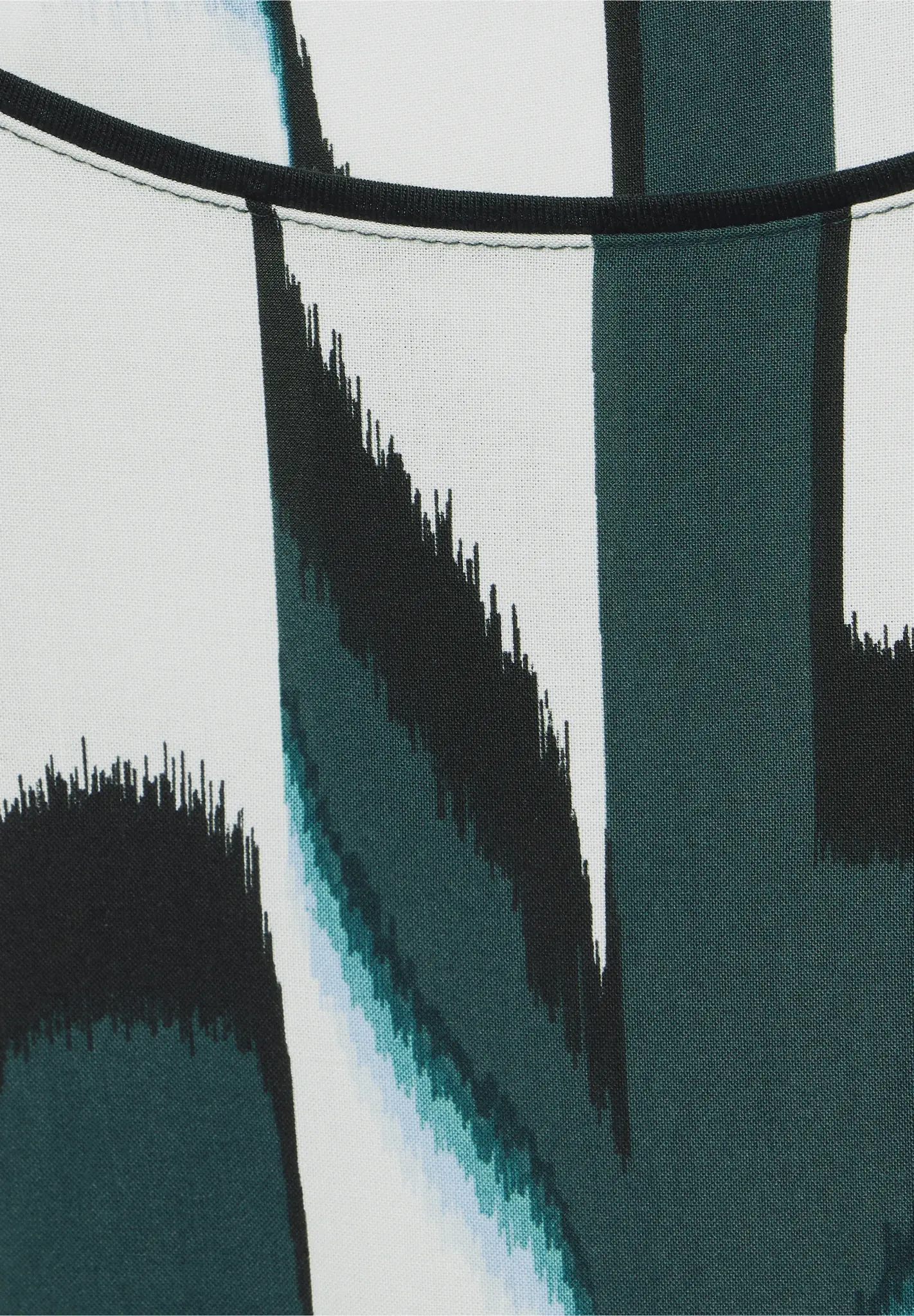 Street One Shirt with Print Evi - Hunter Green