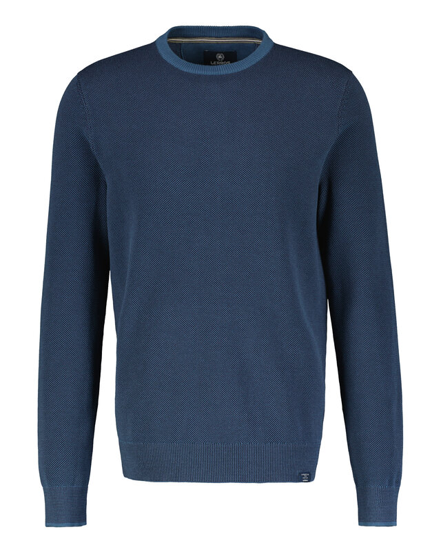 Lerros Basic Strickpullover - Storm Blue