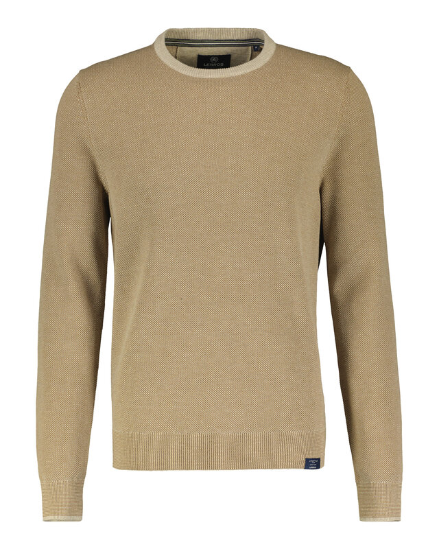 Lerros Basic Sweater - Tender Beige Melange