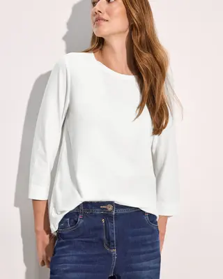 Cecil Basis Shirt - Vanilla White