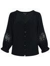 Elvira Collections Blouse Liz - Anthracite