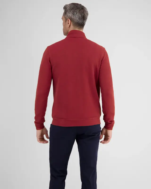 Lerros Sweatjacke - Deep Garnet Red