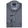 Circles Stretch Overhemd - Dark Navy