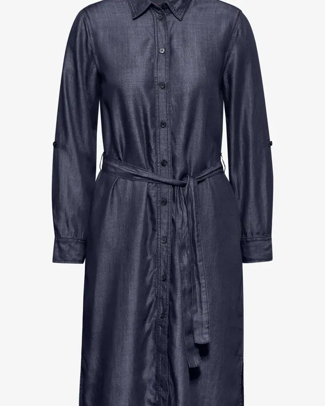 Cecil Lyocell Kleid - Dark Blue Wash