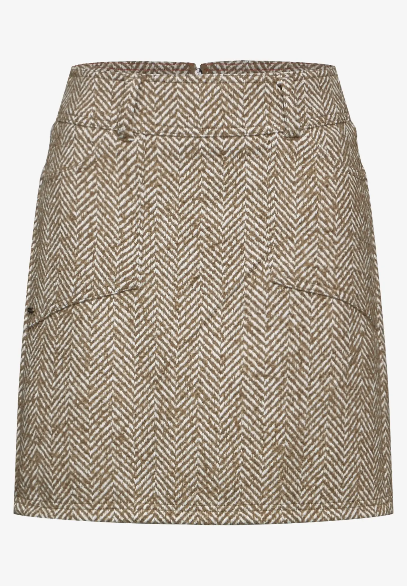 Street One Bouclé Skirt Maja - Rich Mocca