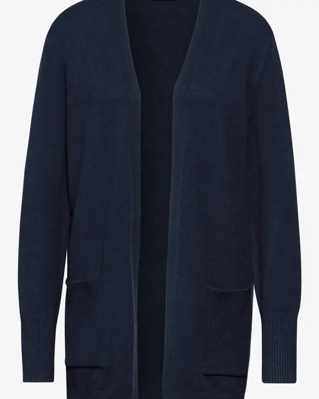 Street One Open Vest - Deep Blue