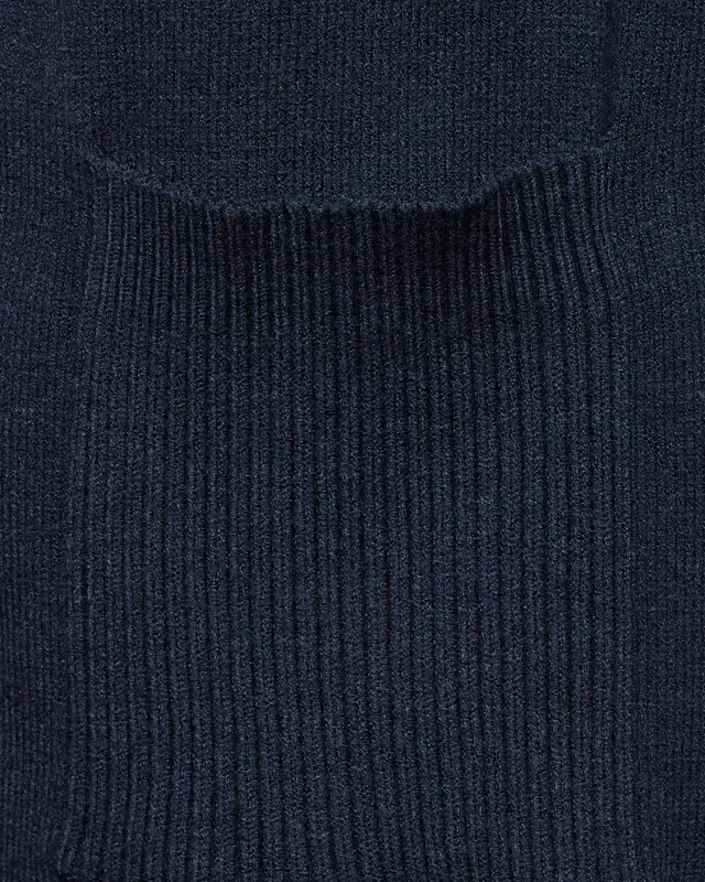 Street One Open Vest - Deep Blue