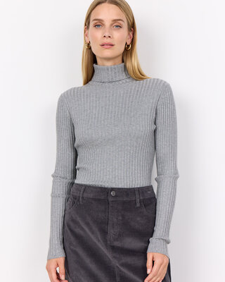 Soyaconcept Col Trui Dollie 483 - Medium Grey Melange