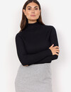 Soyaconcept Turtleneck Jumper Dollie 483 - Black