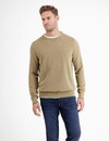 Lerros Basic Strickpullover - Tender Beige Melange
