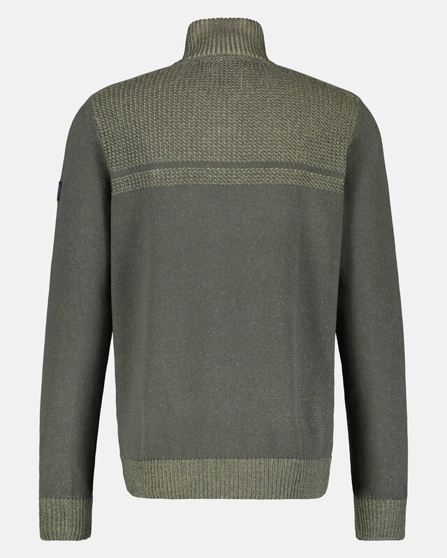 Lerros Pullover mit Struktur - Chilled Olive