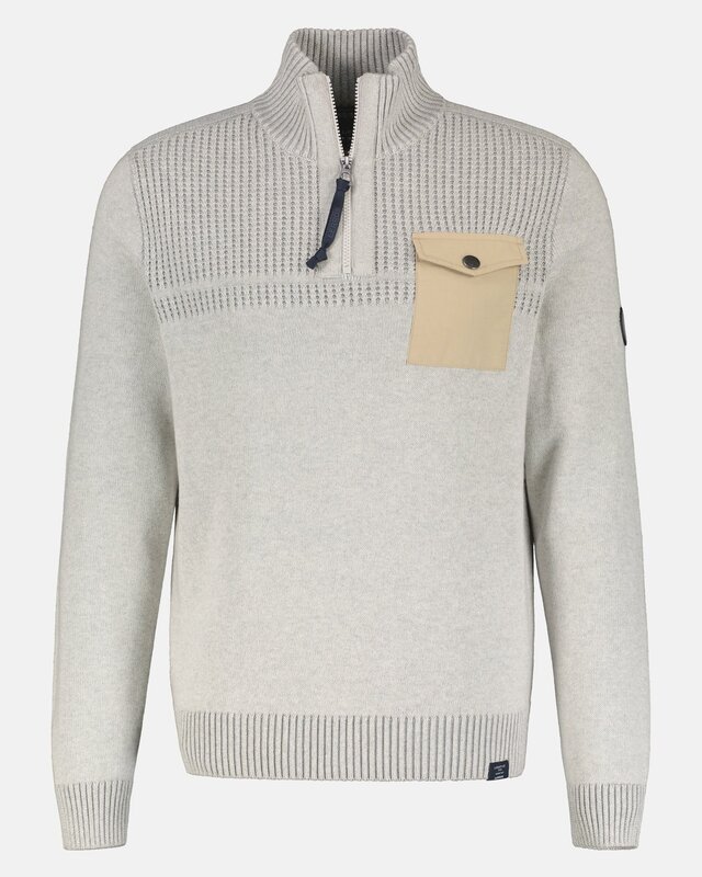 Lerros Troyer with Structure - Broken White Melange