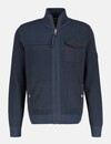 Lerros Strukturstrick Cardigan - Classic Navy