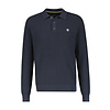 Longsleeve Knit Polo  - Classic Navy