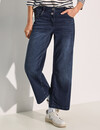 Cecil Loose Fit Jeans Neele - Dark Blue Black Wash