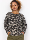 Soyaconcept Zacht Shirt Biara AOP 121 - Cream Melange