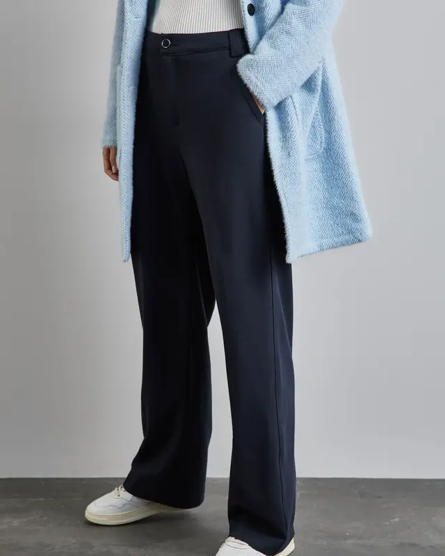 Street One Casual Fit Hose - Night Sky Blue