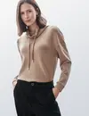 Street One Zijden Look Shirt - Rich Mocca