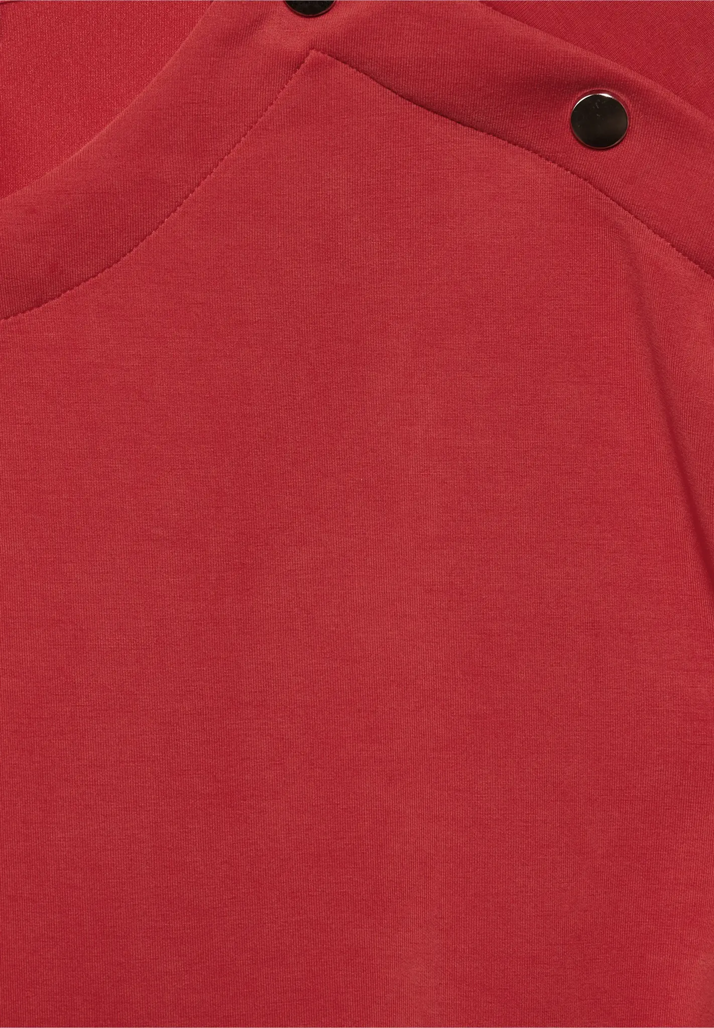 Street One Shirt im Silk Look - Mandarin Red