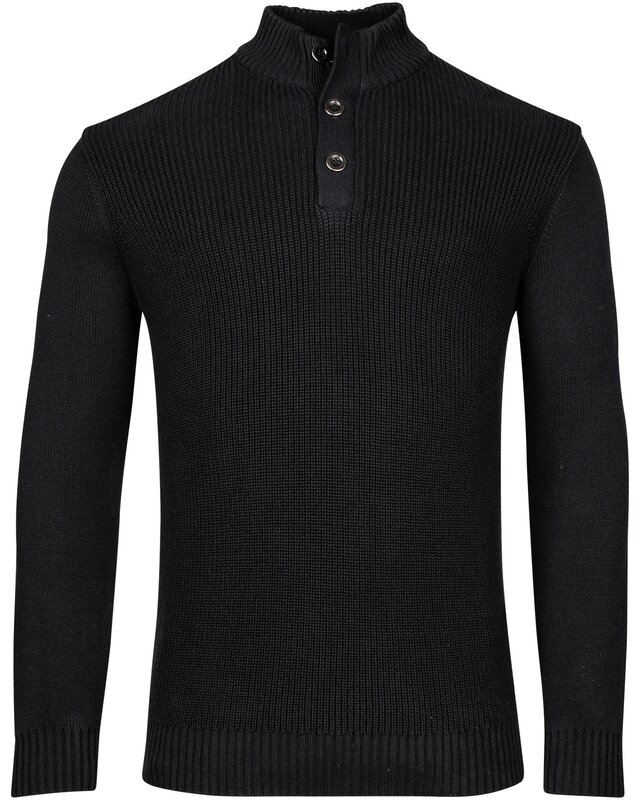 Baileys Jumper Fisherman Rib - Navy