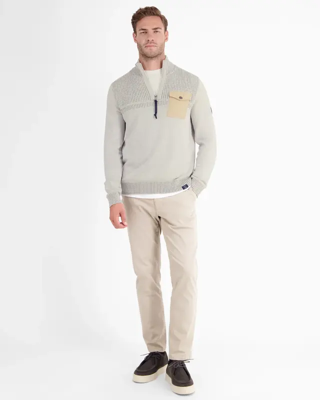 Lerros Troyer with Structure - Broken White Melange