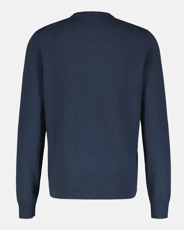 Lerros Pullover mit V-Ausschnitt mit Kaschmir-Anteil - Classic Navy