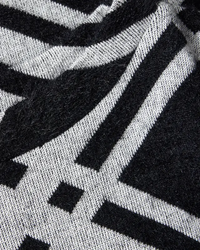 Street One Fluffy Longsleeve - Black