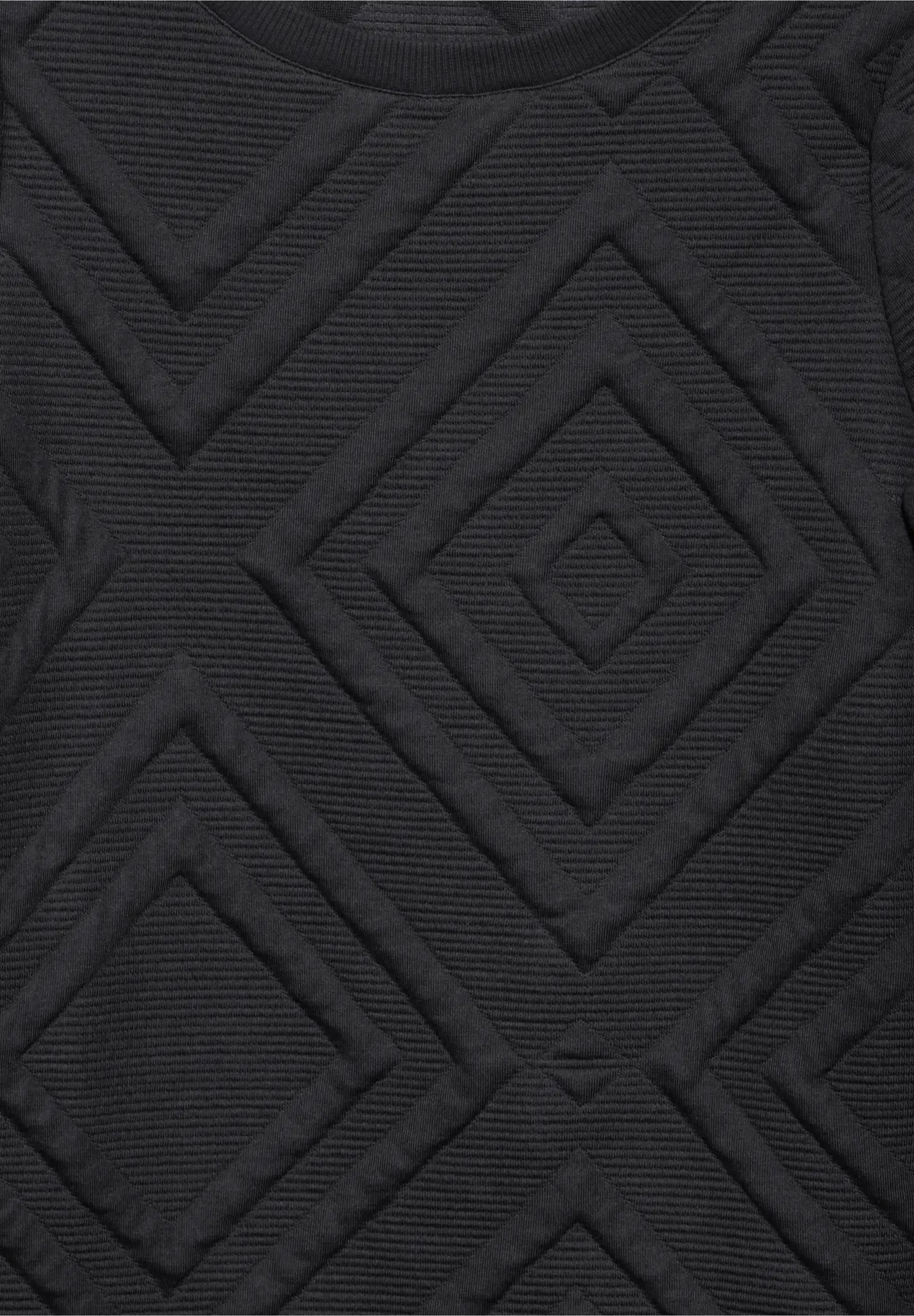 Cecil Shirt mit 3D-Struktur - Deep Charcoal Grey