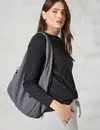 Cecil Shirt mit 3D-Struktur - Deep Charcoal Grey