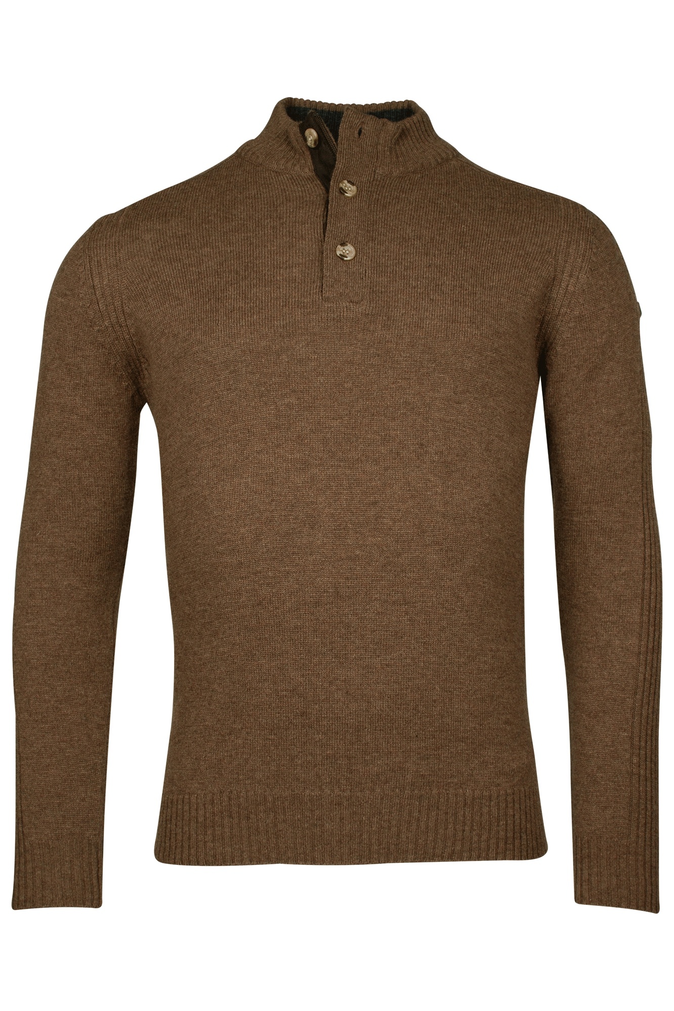Baileys Jumper with Wool - Tobacco / Brown