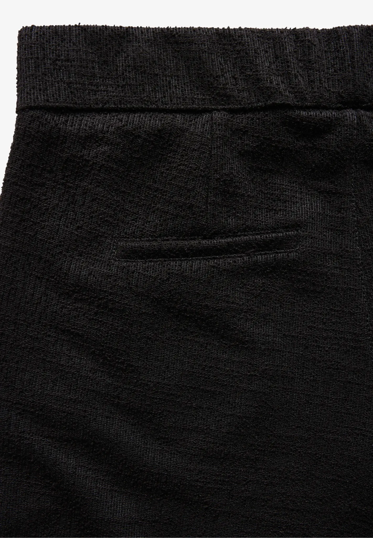 Street One Bouclé Pants - Black