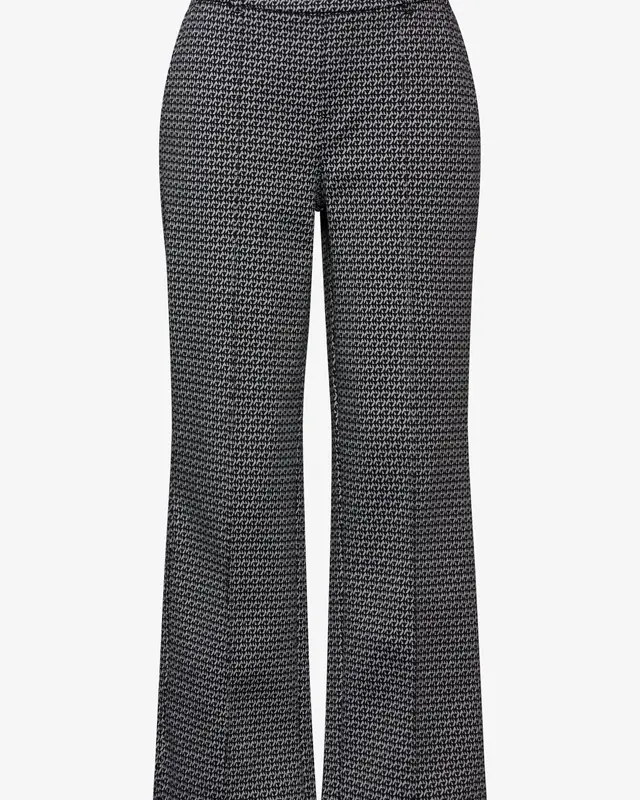 Street One Jacquard Hose - Black